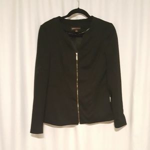 Dana buchman Black zipper Blazer